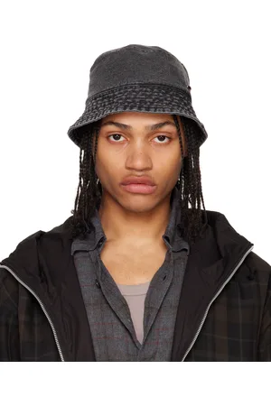 OUR LEGACY Black Canvas Bucket Hat