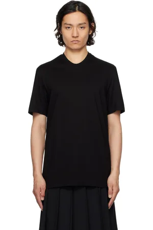 JULIUS Black Cotton SZ Jersey T-shirt