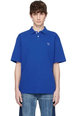 Ader Error Blue Sig; TRS Tag 01 Polo