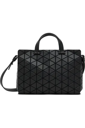 Issey Miyake Black Tonneau Matte Bag