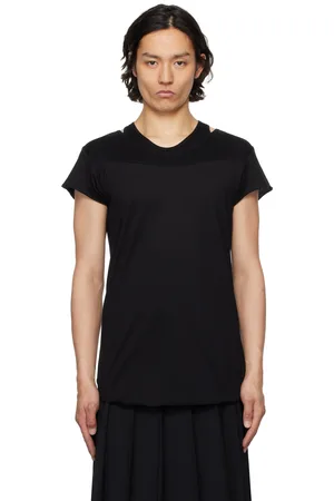 JULIUS Black Layered HS T-shirt