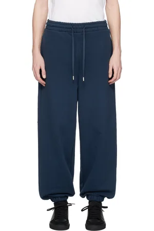 Ader Error Navy Sig; TRS Tag 01 Sweatpants