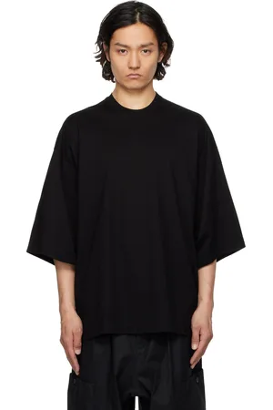 JULIUS Black Cotton SZ Jersey T-shirt