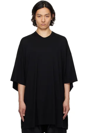 JULIUS Black Cotton Jersey T-shirt