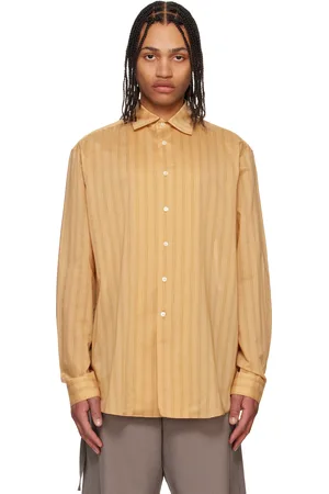SOSHIOTSUKI Yellow Vintage Lawn Shirt