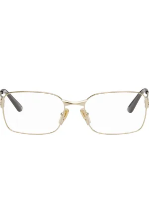 Balenciaga Gold Mercury Metal Glasses