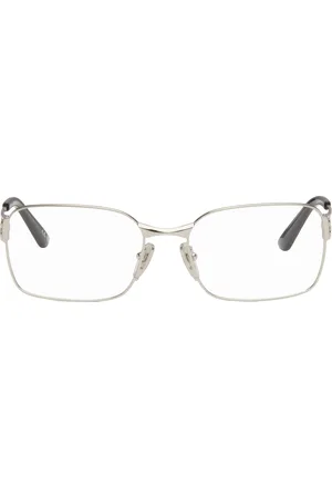 Balenciaga Silver Mercury Metal Glasses