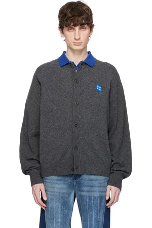 Ader Error Gray Sig; TRS Tag 02 Cardigan