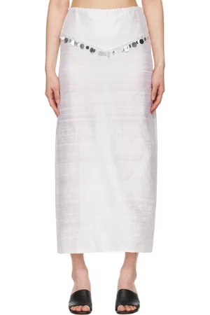 Gimaguas Off-White Diane Maxi Skirt