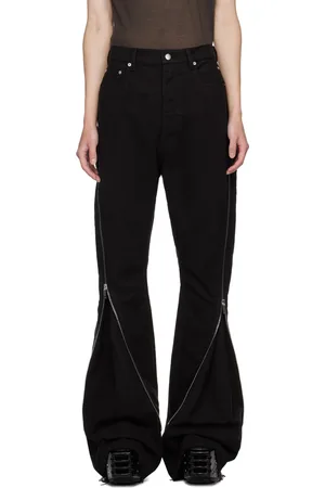 Rick Owens Black Porterville Bolan Banana Jeans