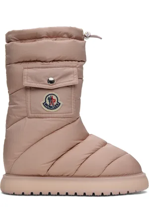 Moncler Pink Gaia Down Boots