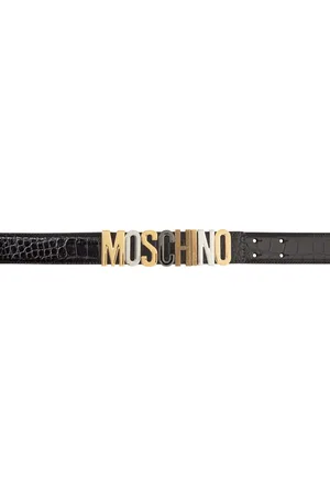Moschino Black St. Cocco Belt