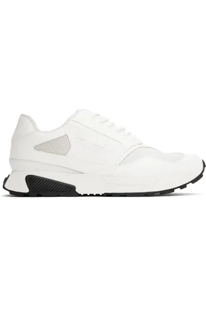 Diesel White S-Tame-D Running Sneakers