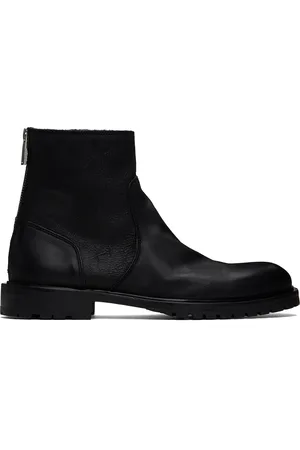 Paul Smith Black Leather Falk Boots