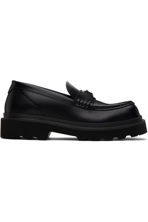 Dolce & Gabbana Black Hardware Loafers