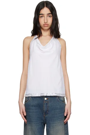 Gimaguas White Cala Halter Top