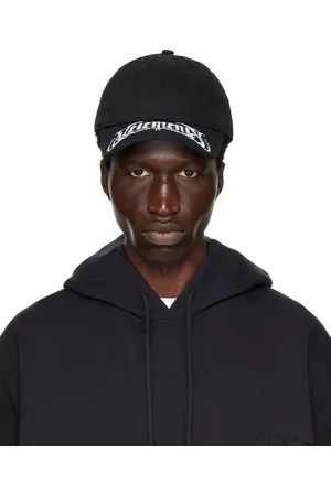 Vetements Black Metal Logo Cap