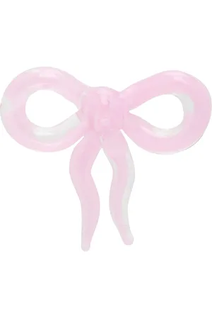 Levens Jewels Pink Small Lazo Single Earring