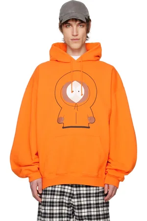 Vetements Orange Kenny Oversized Hoodie