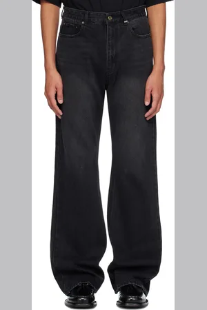 We11 Done Black Bootcut Jeans