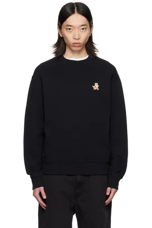 Maison Kitsuné Black Speedy Fox Comfort Sweatshirt