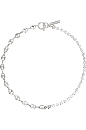 Justine Clenquet Silver Gwen Choker