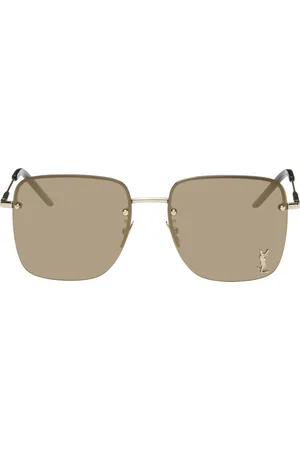 Saint Laurent Gold SL 312 M Sunglasses