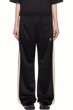 Palm Angels Black Monogram Track Pants