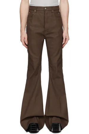 Rick Owens Khaki Porterville Bolan Bootcut Jeans