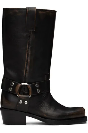 PARIS TEXAS Black Roxy Boots