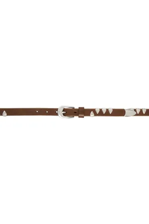 OUR LEGACY Tan 2 CM Belt