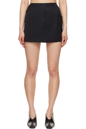 Nanushka Black Svana Skort