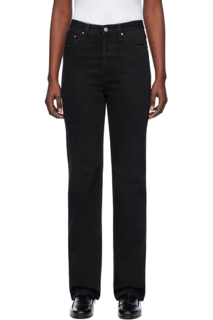 Totême Black Classic Cut Jeans