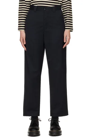 Carhartt Black Straight-Leg Trousers