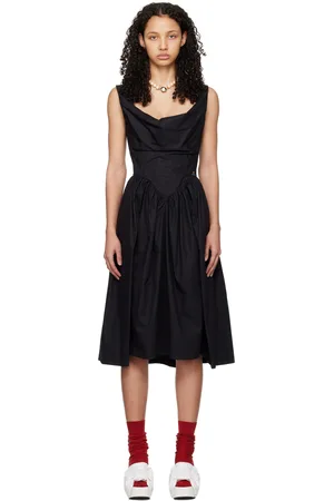 Vivienne Westwood Black Sunday Midi Dress