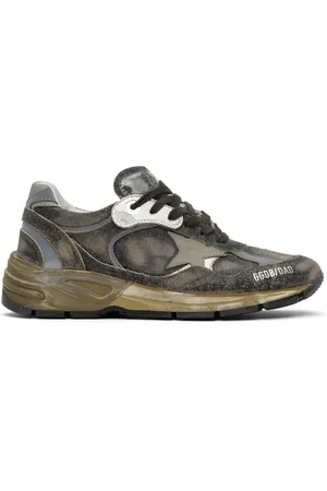 Golden Goose Gray Dad-Star Sneakers