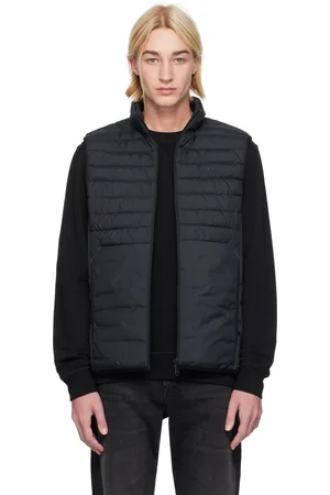 HUGO BOSS Navy Padded Vest