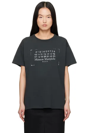 Maison Margiela Black Stamp Logo T-shirt