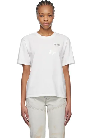 Maison Margiela White Taped Logo T-shirt