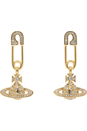 Vivienne Westwood Gold Lucrece Earrings