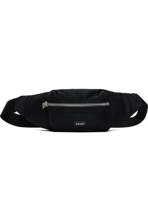 SACAI Black Pocket Belt Bag