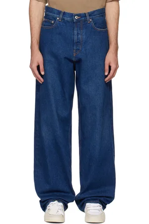 OFF-WHITE Blue Arr Tab Jeans