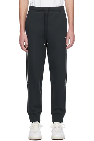 HUGO BOSS Navy Three-Pocket Sweatpants