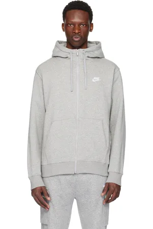 Nike Gray Zip Hoodie