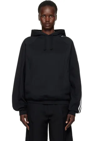 Y-3 Black Cut Line Hoodie