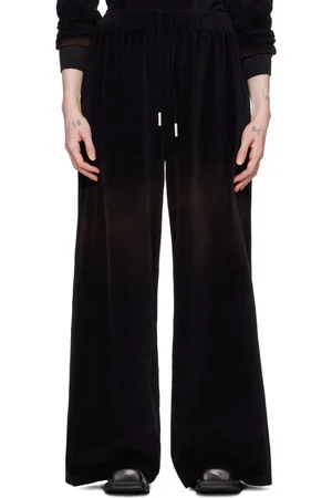 Acne Studios Black Embossed Lounge Pants