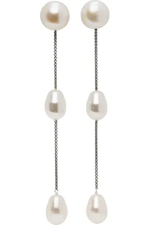 Sophie Buhai Silver Small Pearl Drop Earrings