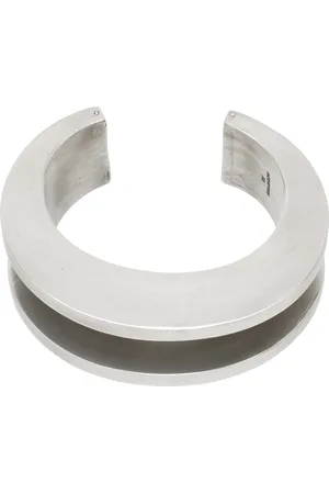 PARTS OF FOUR Silver Crescent Channel Bracelet