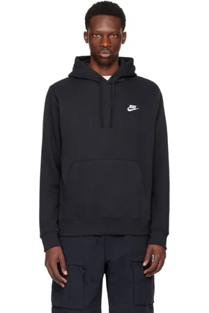Nike Black Embroidered Hoodie