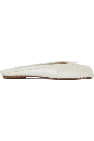 Maison Margiela White Tabi Ballerina Mules